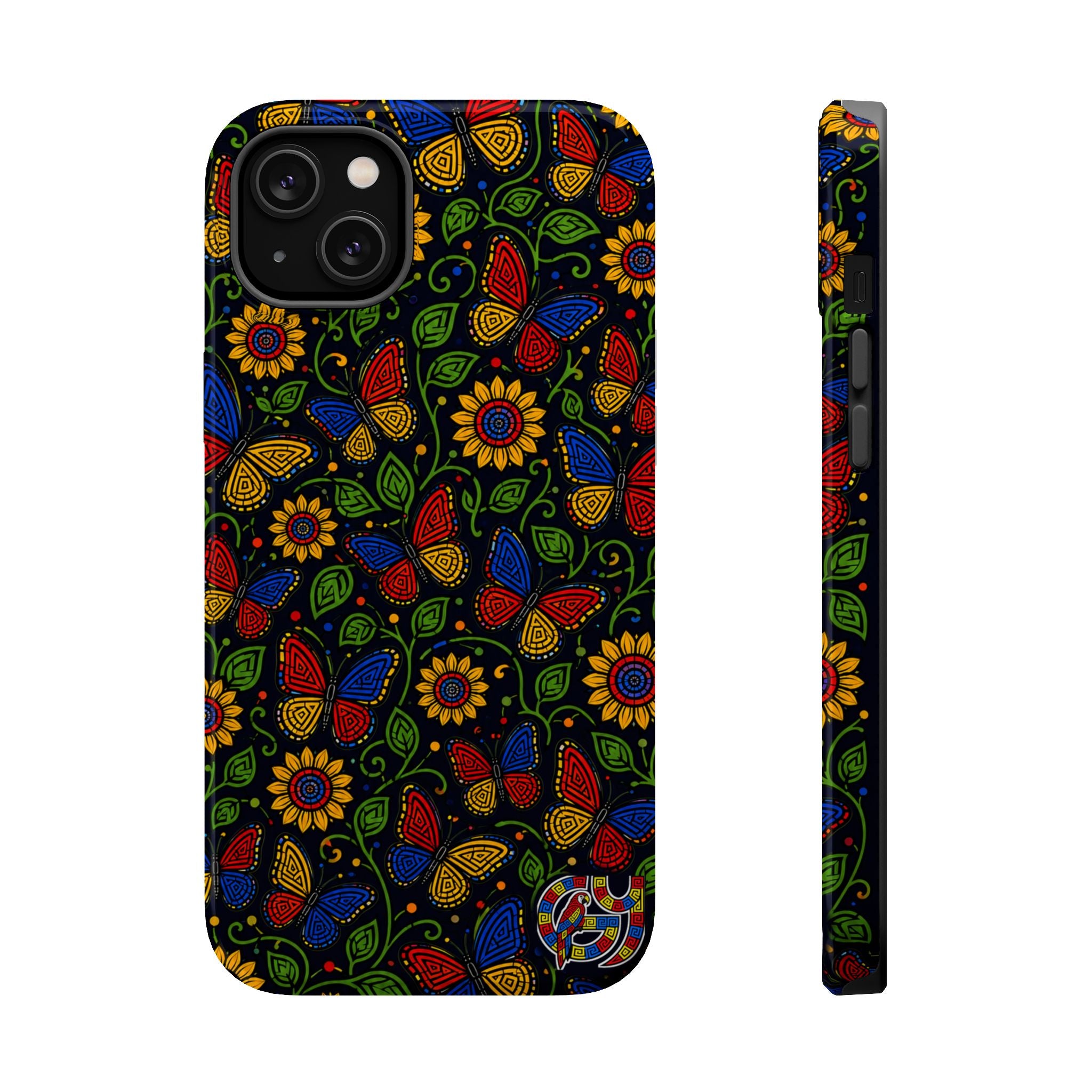 Floral Paisley Magnetic Impact-Resistant Phone Case