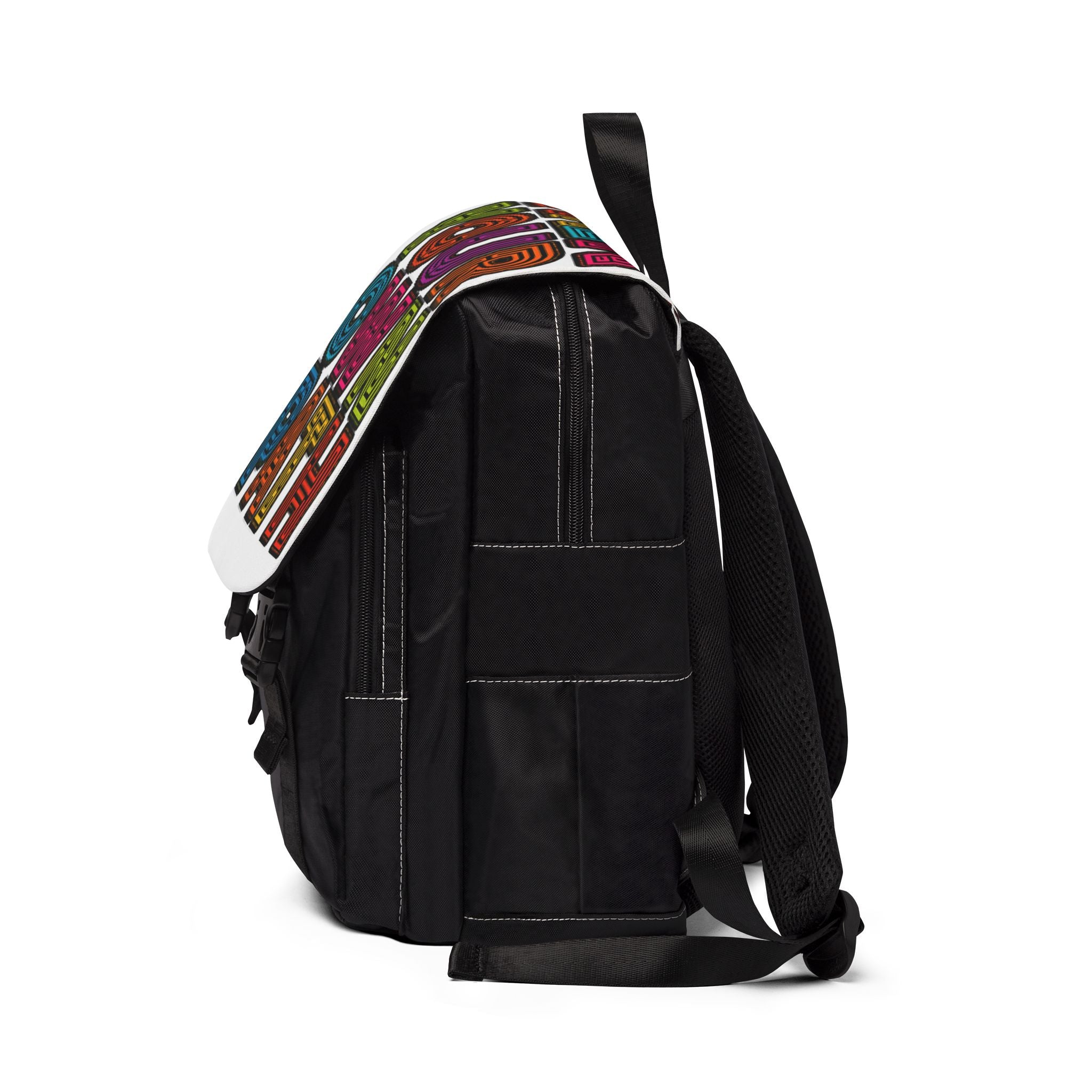 'Your Own Path' Casual Shoulder Backpack – Colorful Inspirational Daypack