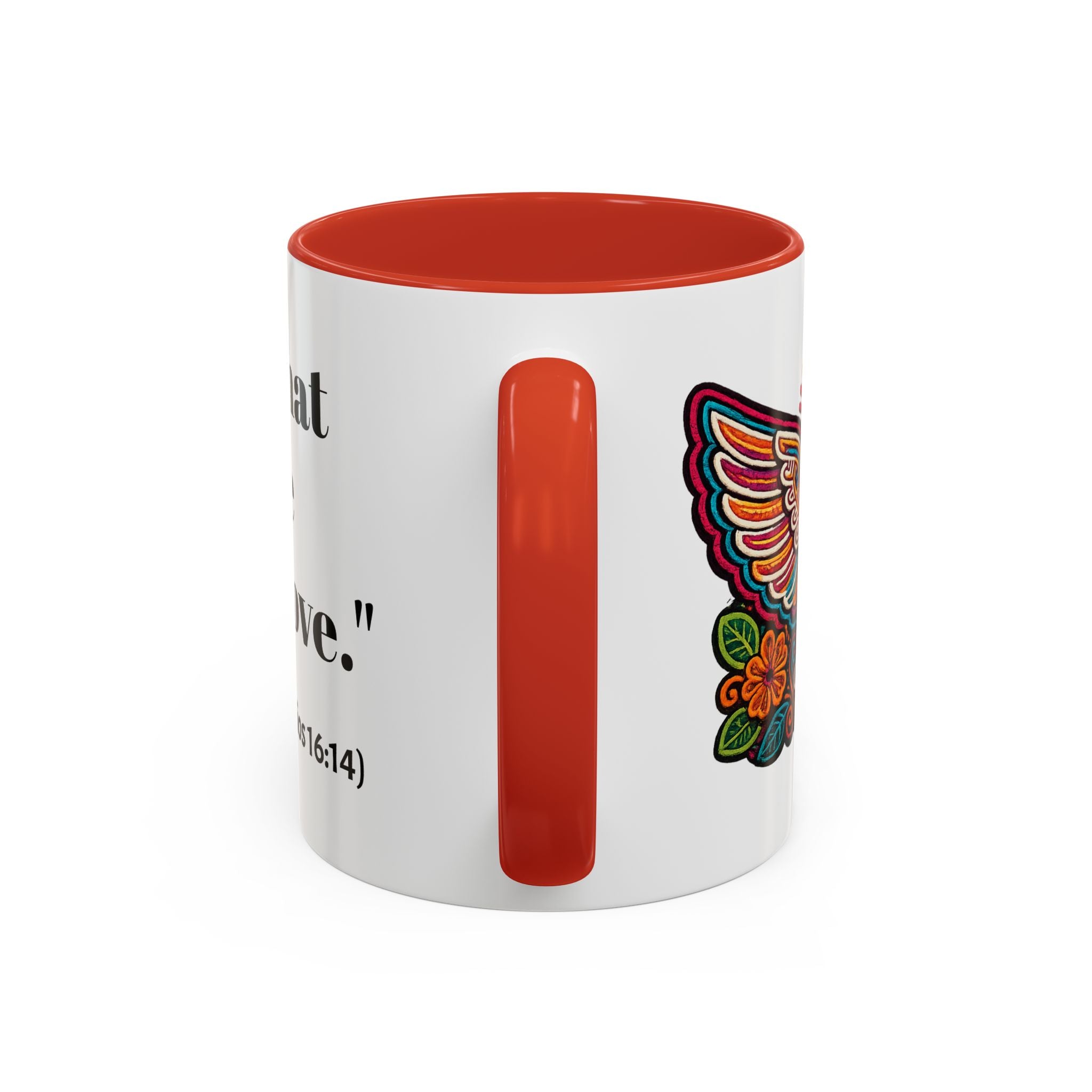 Inspirational Coffee Mug — "Let all that you do be done in love." (1 Corinthians 16:14)