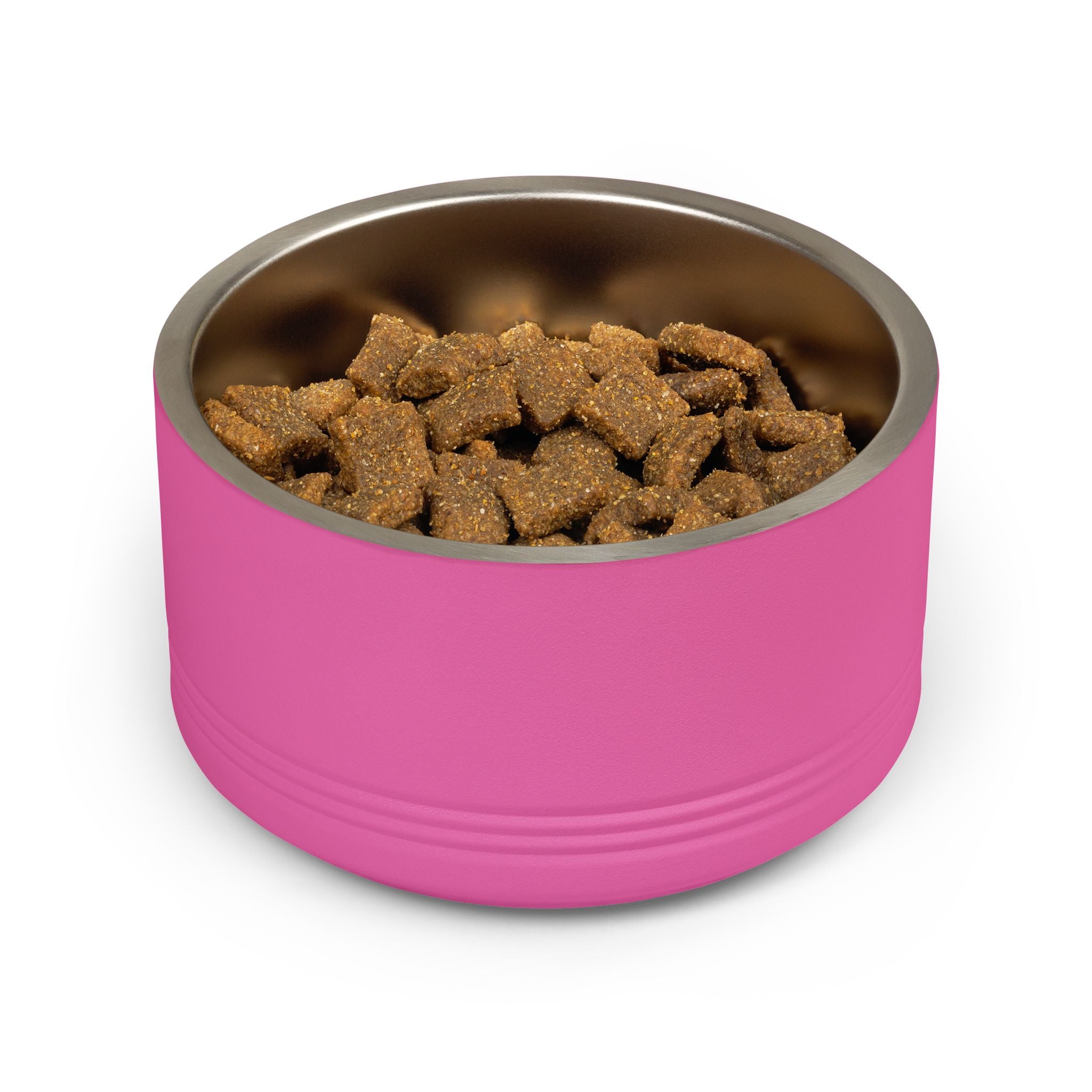 Pet Bowl — 18oz Stainless Dog & Cat Bowl with Mola-Inspired Design from Panama