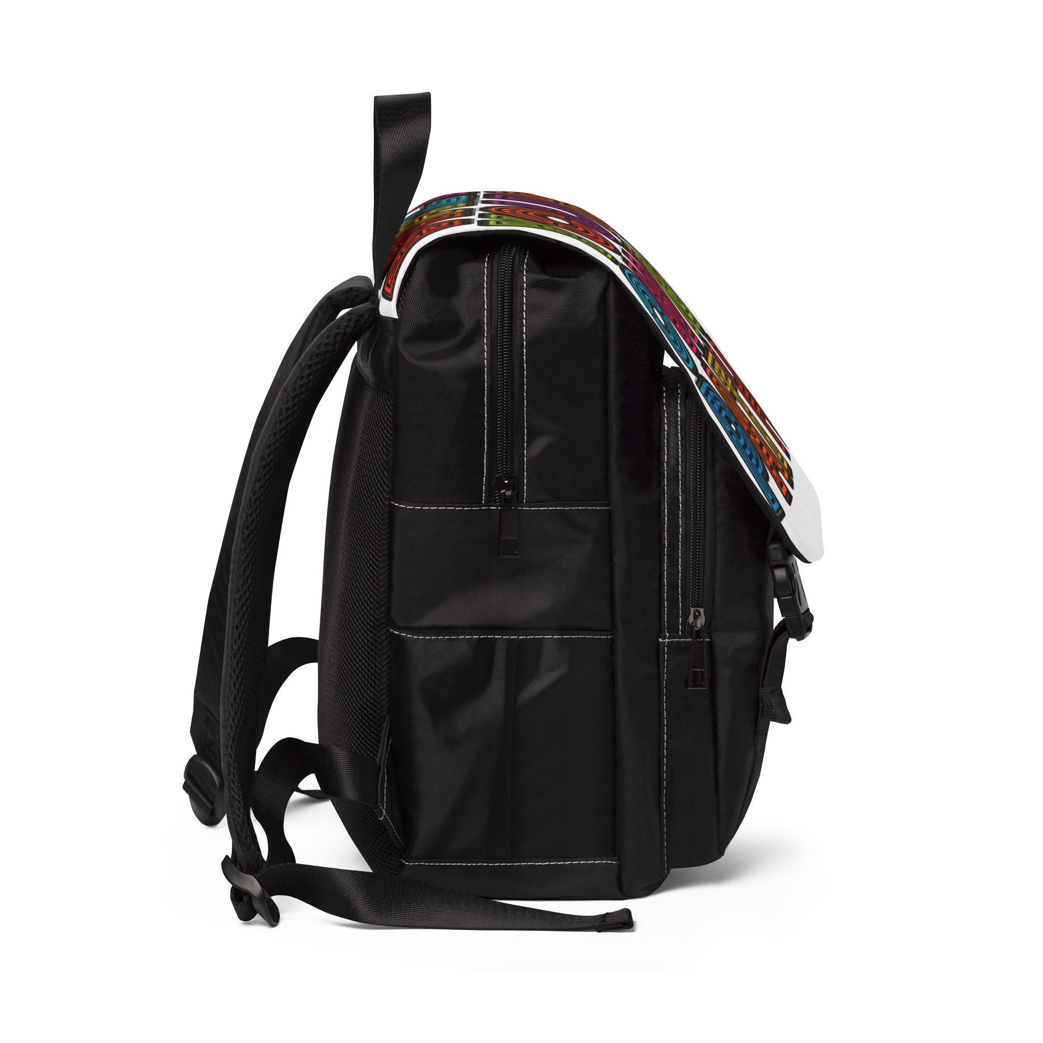 'Your Own Path' Casual Shoulder Backpack – Colorful Inspirational Daypack