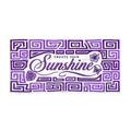Copy of Create Your Sunshine Beach Towel — Blue Tropical Cotton Beach Towel