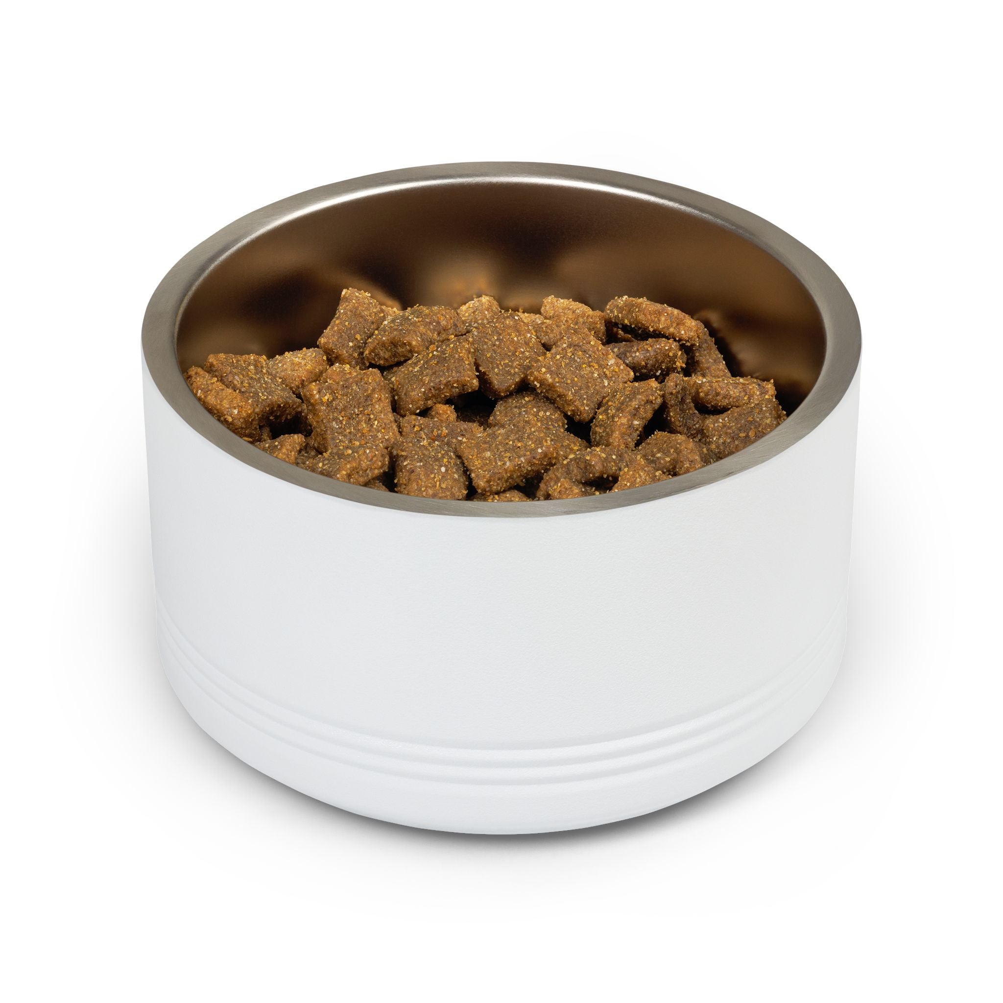 Pet Bowl — 18oz Stainless Dog & Cat Bowl with Mola-Inspired Design from Panama