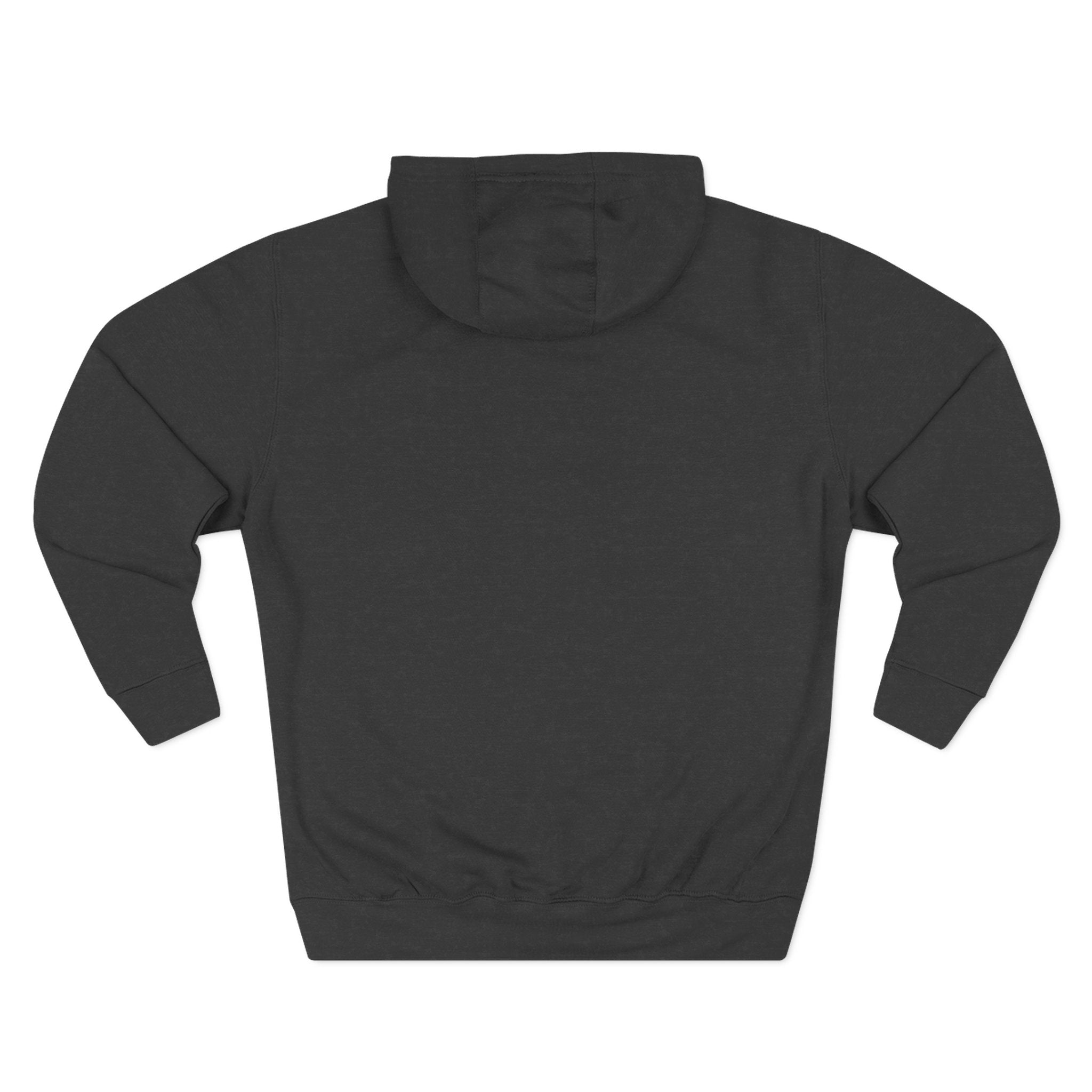Shark Graphic Hoodie — Colorful Tribal Surf Shark Fleece Pullover