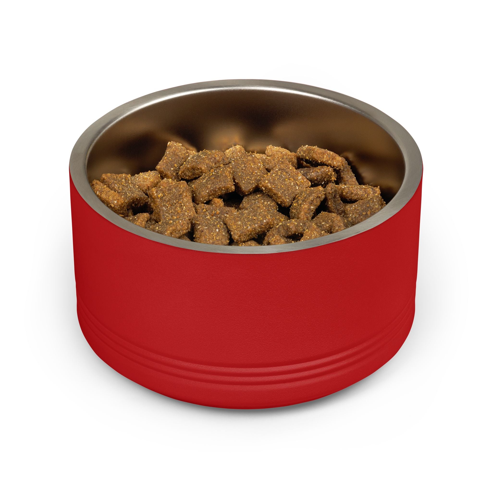 Pet Bowl — 18oz Stainless Dog & Cat Bowl with Mola-Inspired Design from Panama