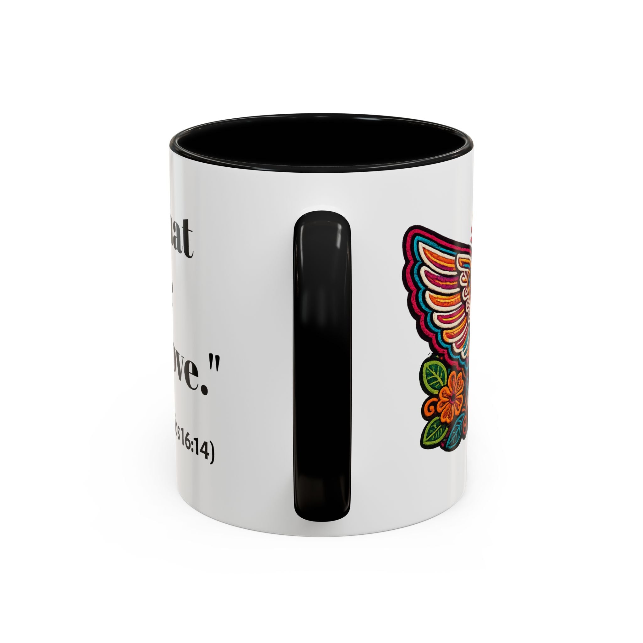 Inspirational Coffee Mug — "Let all that you do be done in love." (1 Corinthians 16:14)