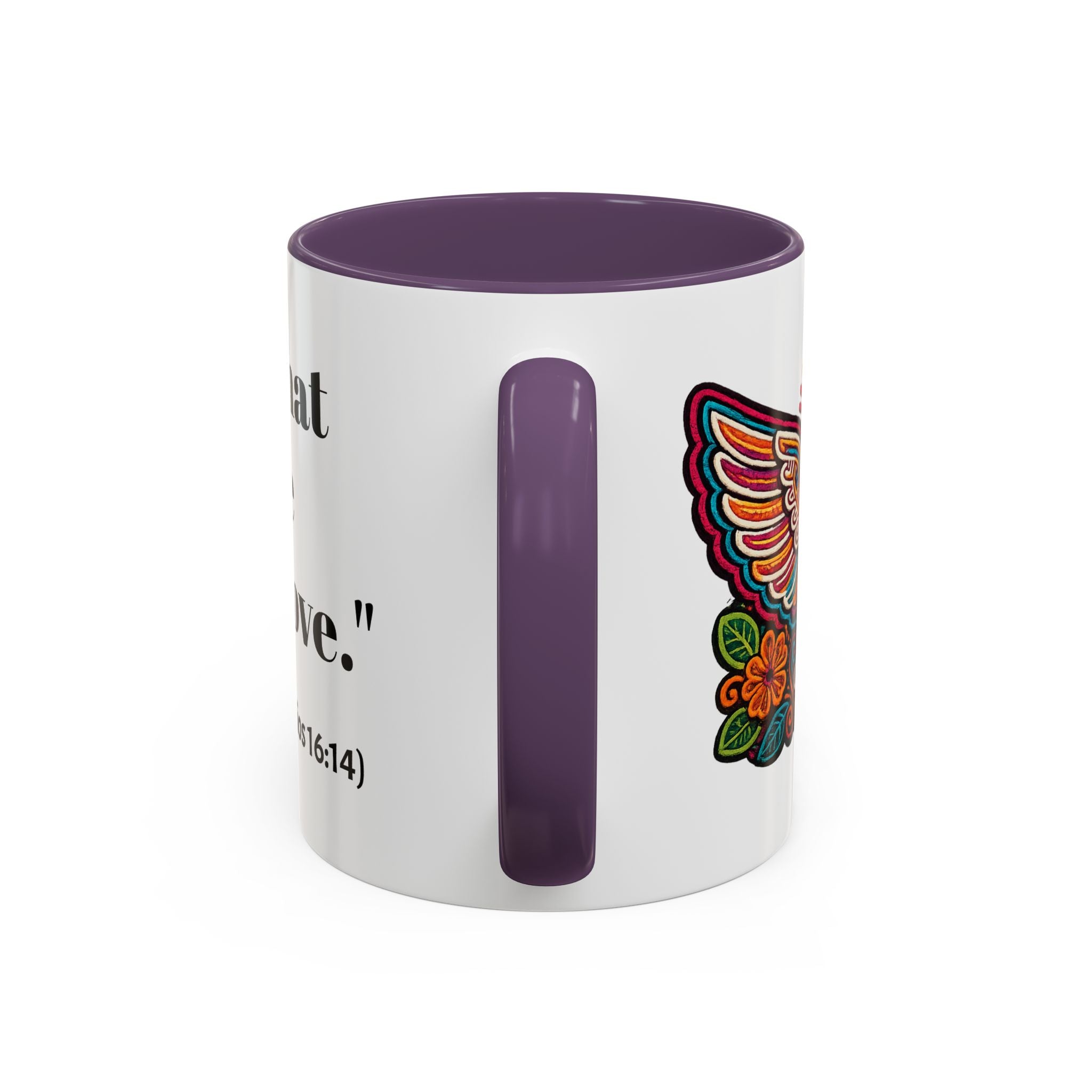 Inspirational Coffee Mug — "Let all that you do be done in love." (1 Corinthians 16:14)