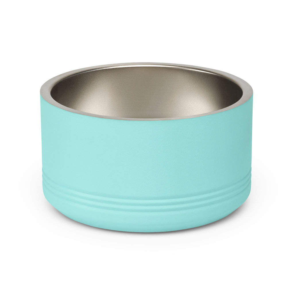 Pet Bowl — 18oz Stainless Dog & Cat Bowl with Mola-Inspired Design from Panama