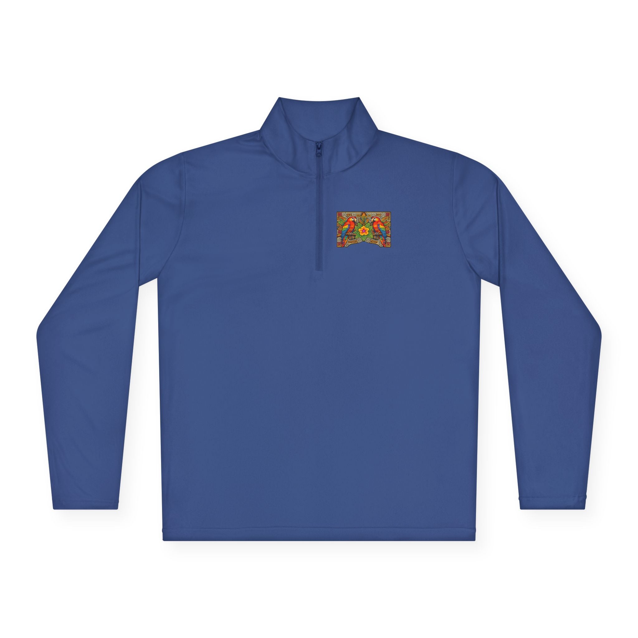 Autumn Poppies Quarter-Zip Pullover