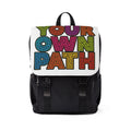 'Your Own Path' Casual Shoulder Backpack – Colorful Inspirational Daypack