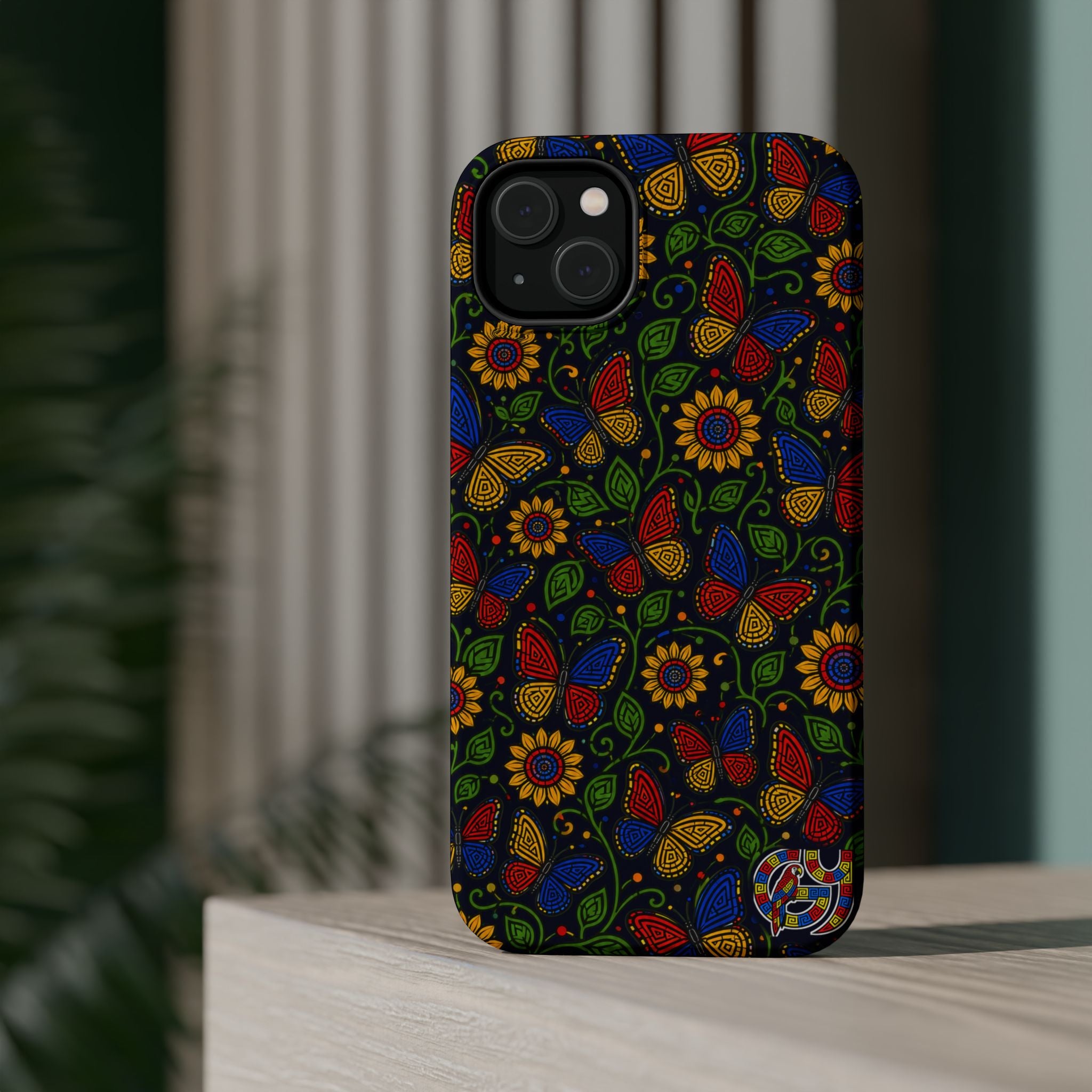 Floral Paisley Magnetic Impact-Resistant Phone Case