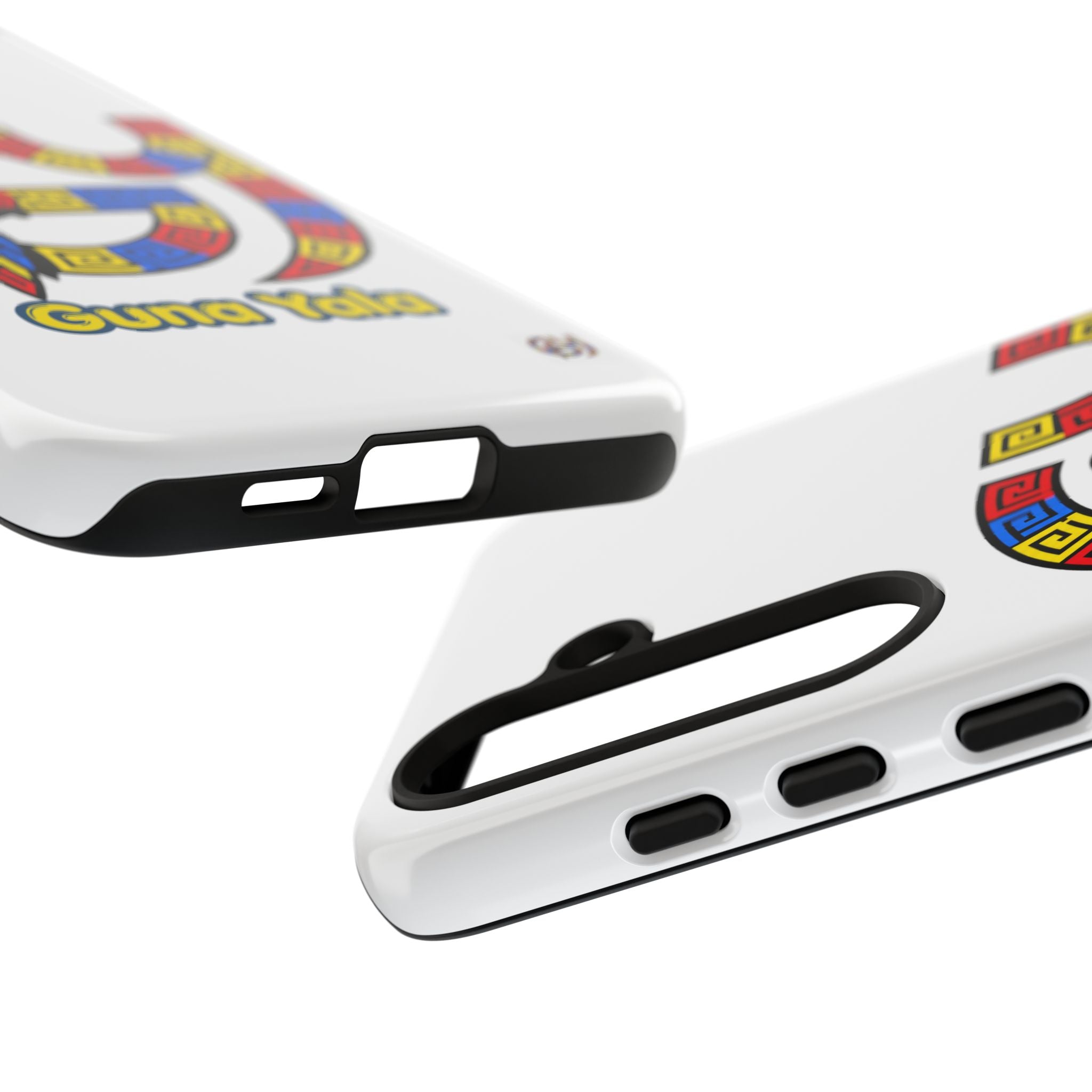 Guna Yala Parrot Phone Case — Colorful Indigenous Geometric Design