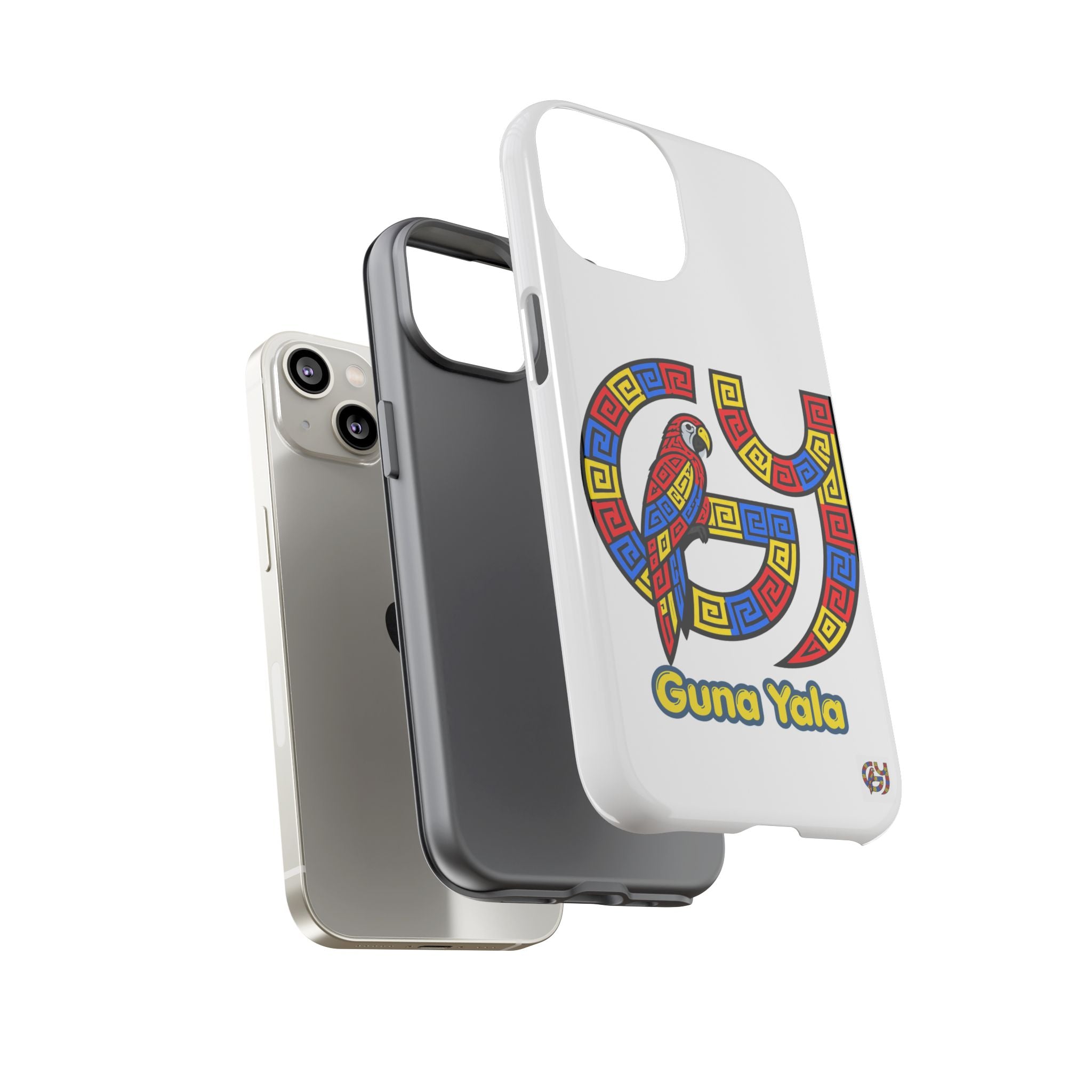 Guna Yala Parrot Phone Case — Colorful Indigenous Geometric Design