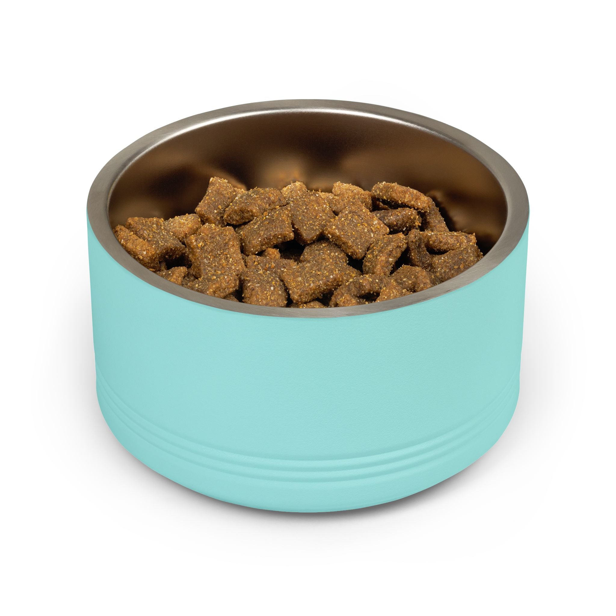 Pet Bowl — 18oz Stainless Dog & Cat Bowl with Mola-Inspired Design from Panama