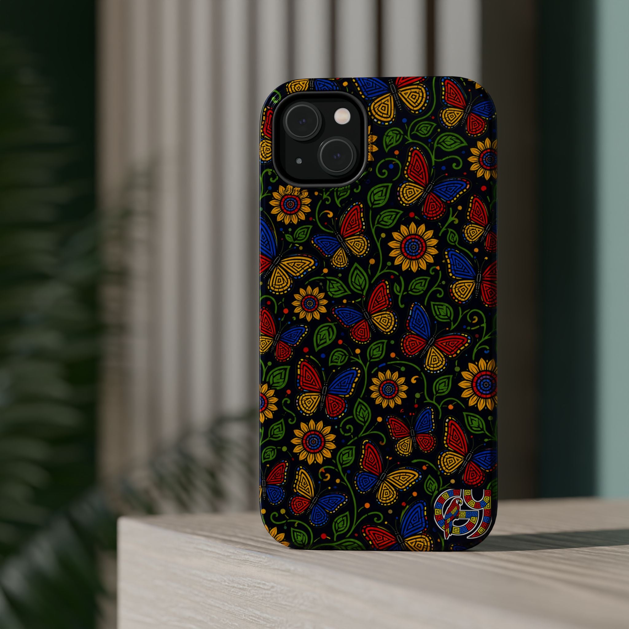 Floral Paisley Magnetic Impact-Resistant Phone Case